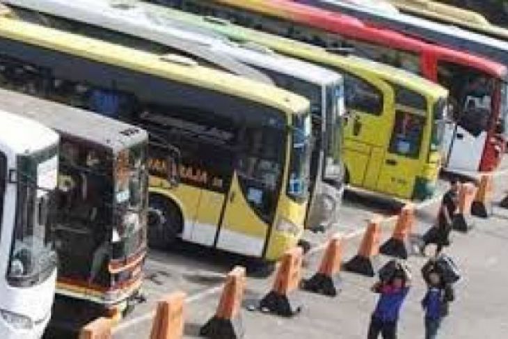 Arus Mudik - Supir Bus di Mandala Keluhkan Jumlah Penumpang