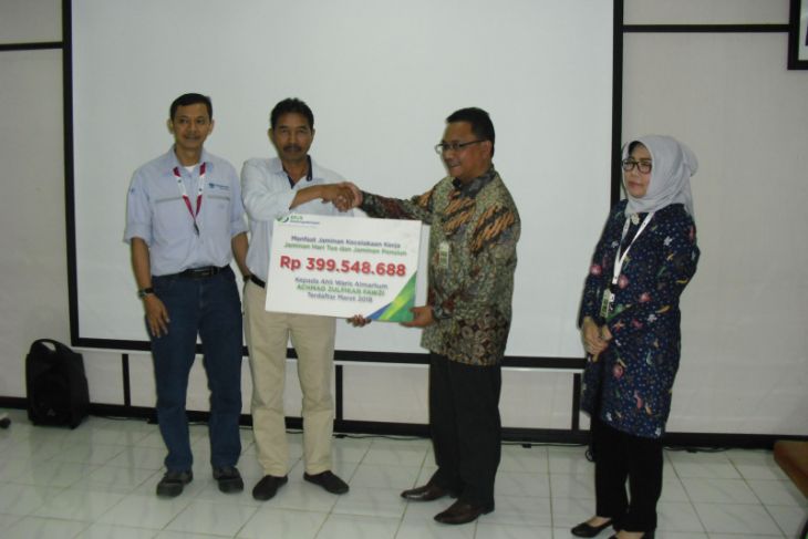 BPJS-TK Santuni Karyawan Chandra Asri Rp399,5 Juta