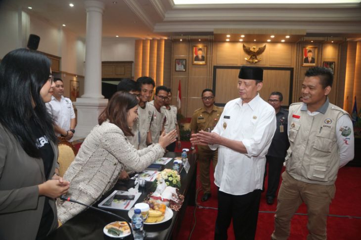 Gubernur Banten Terima Tim Ekspedisi 34 Gubernur
