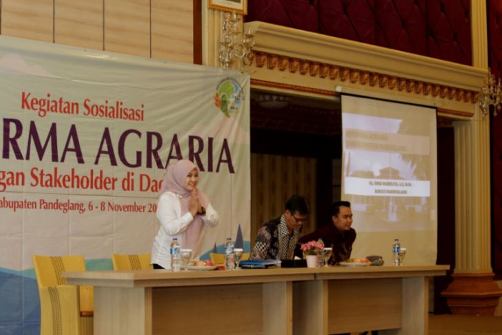 Bupati: Pandeglang Menjadi Prioritas Program Reforma Agraria