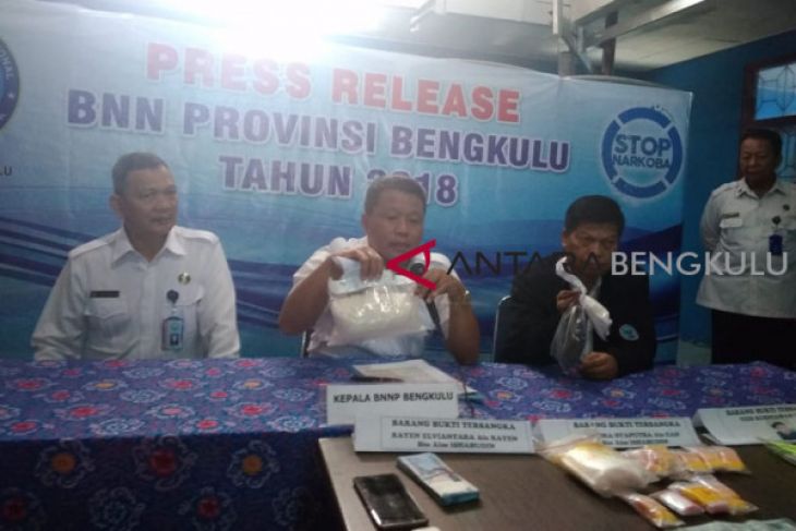 BNN Bengkulu gagalkan penyelundupan sabu-sabu