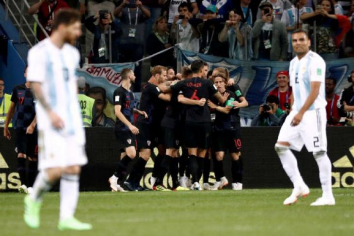 Kroasia tetap membumi setelah tundukkan Argentina