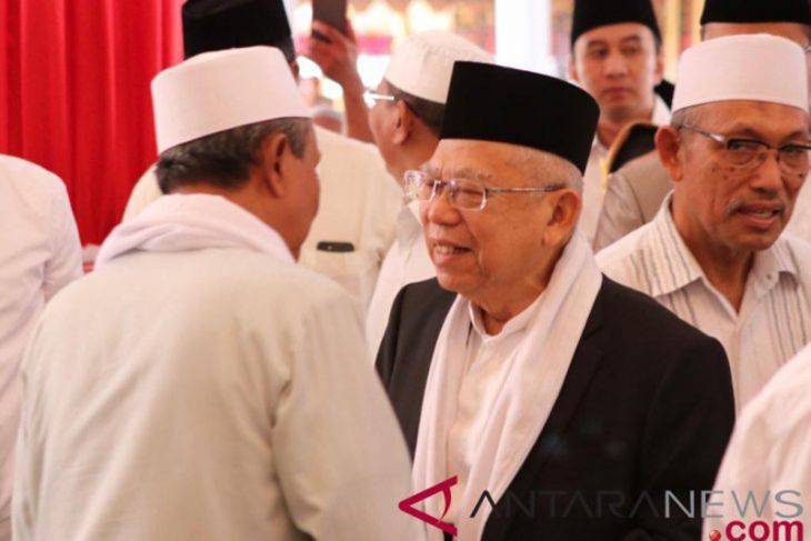 Hari Santri di Madura, Ma'ruf Amin merasa pulang kampung