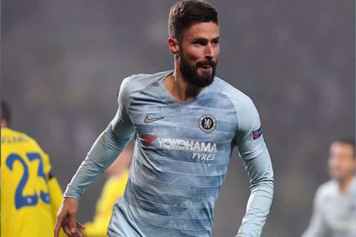 Giroud pastikan tiket Chelsea ke fase gugur Liga Europa