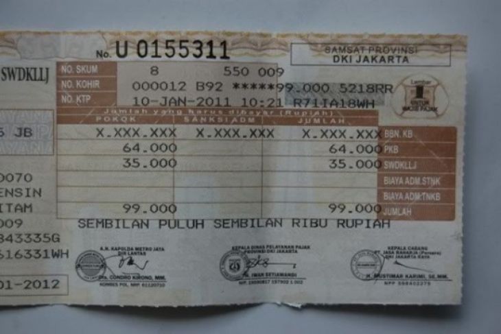 Sekitar 30-35 persen pemilik kendaraan di Karawang menunggak pajak