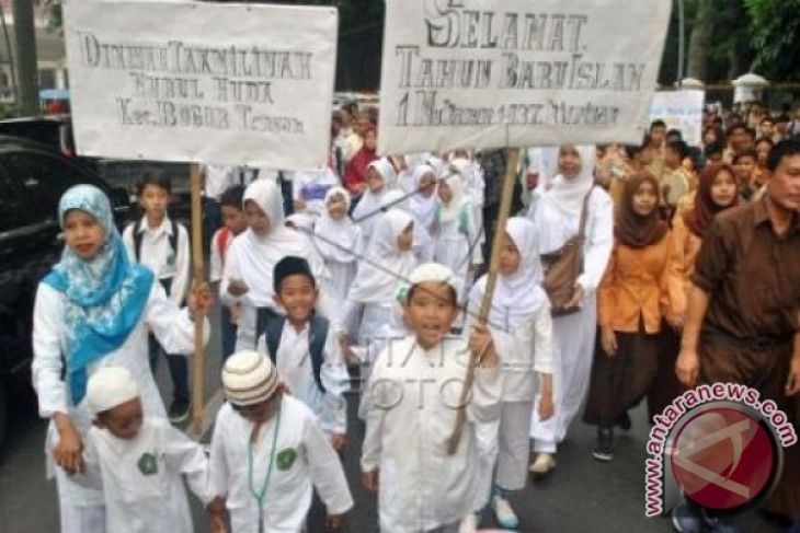 Pemkot Bogor Gelar Pawai Tahrib Tahun Baru - ANTARA News 