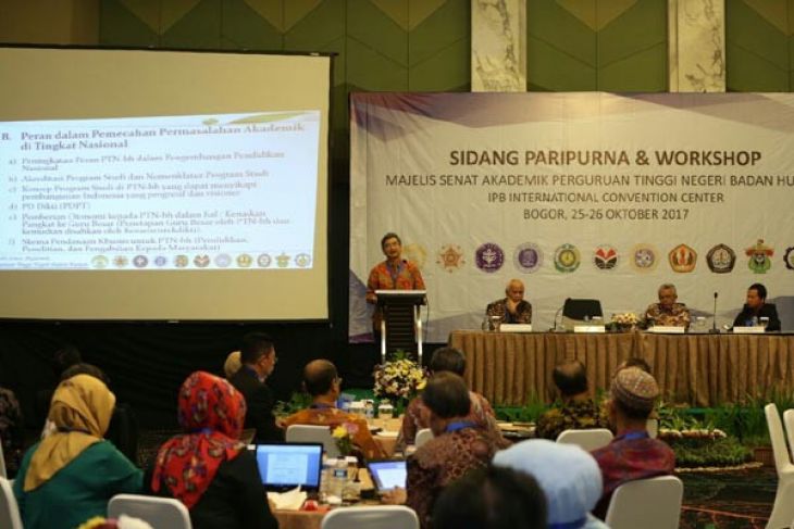 IPB Tuan Rumah Sidang Paripurna Majelis Senat Akademik PTNbh