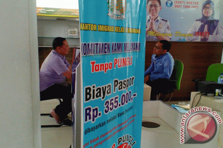 Kantor Imigrasi Karawang terbitkan 47 ribu paspor selama setahun