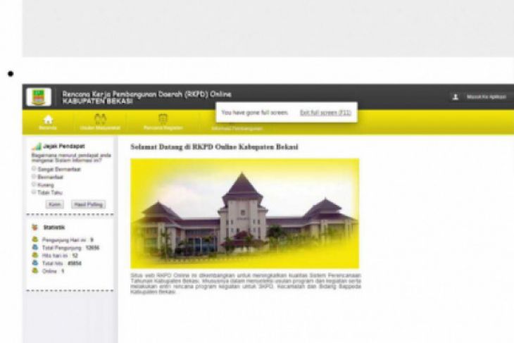 Pemkab Bekasi segera luncurkan RKPD online penyempurnaan
