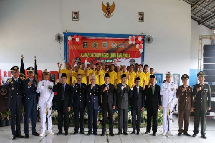 3.469 Narapidana Di Lampung Menerima Remisi HUT Ke-73 RI Tahun 2018