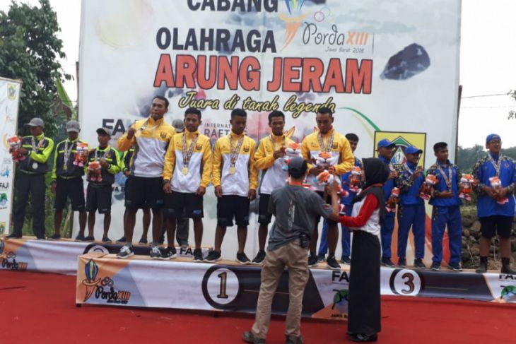 Sukabumi jadikan arung jeram lumbung emas Porda Jabar 2018
