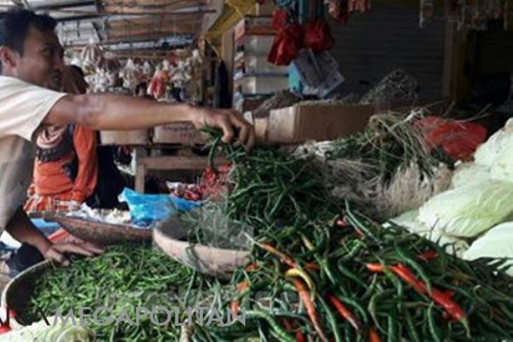 Harga cabai dan bawang di Sukabumi kembali turun