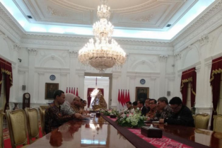 Komisioner KPU Temui Presiden