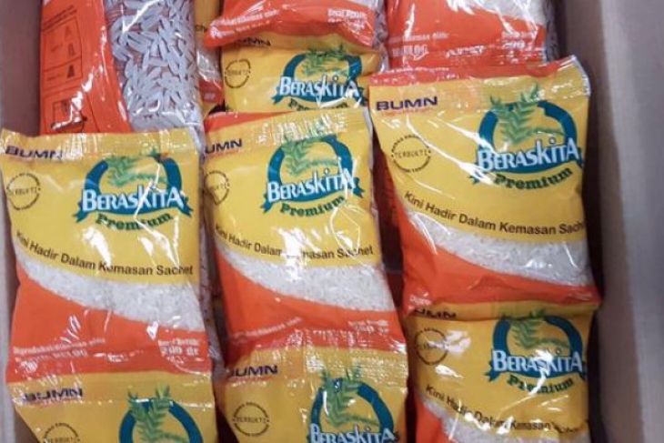 Bulog Sulut Mulai Pasarkan beras Renceng