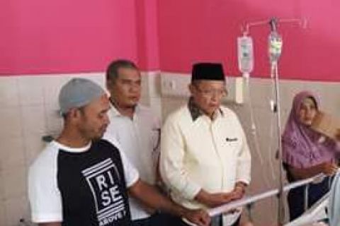 Bupat Sarolangun besuk Afifah
