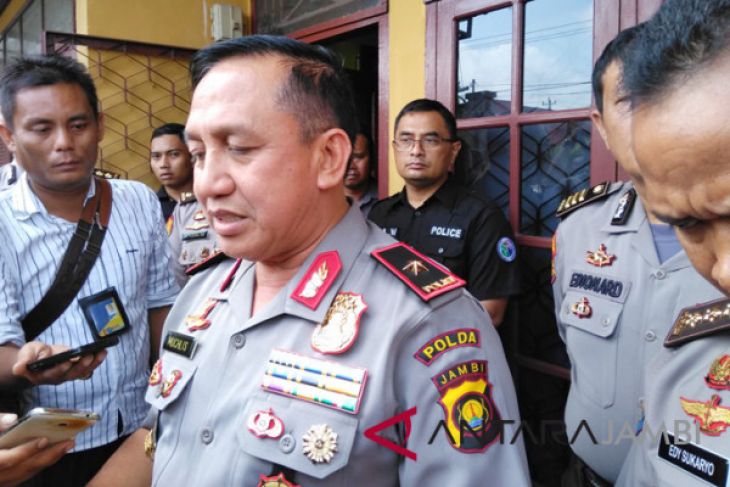 Kapolda Jambi datangi Mapolsek Marosebo pascapenyerangan