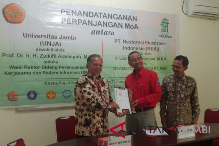 Reki-Unja kerja sama penelitian hutan tropis