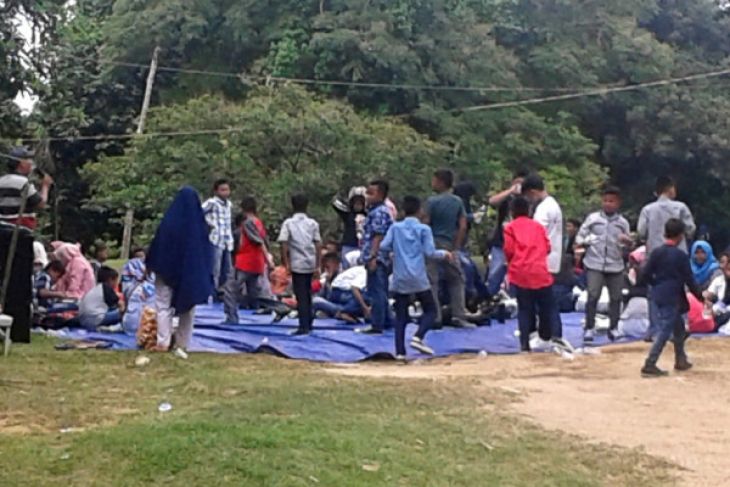 Candi Muarojambi jadi lokasi perpisahan siswa