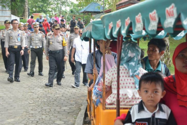 Kapolda cek keamanan tempat wisata di Jambi