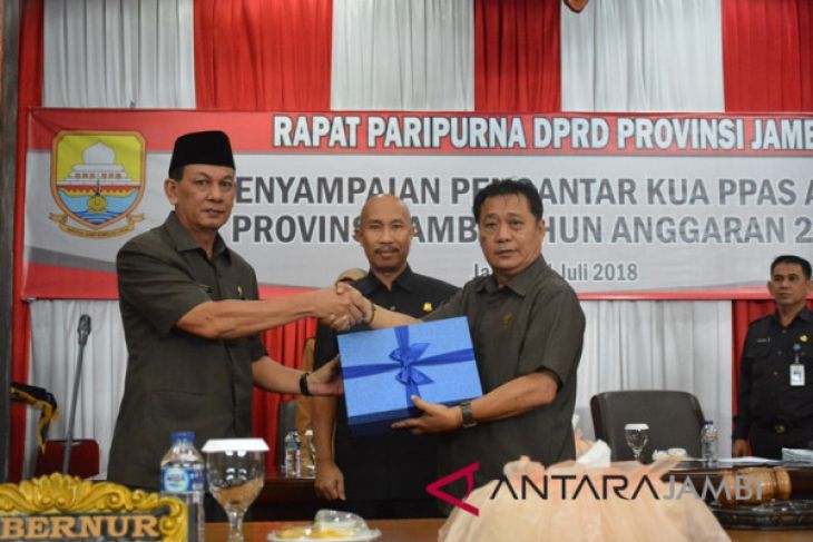 DPRD gelar paripurna penyampaian nota pengantar KUA-PPAS 2019