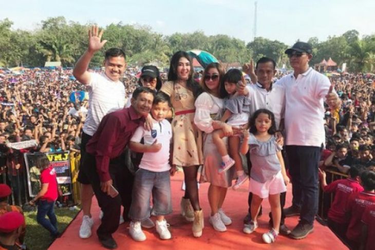 Via Vallen hibur warga Tebo Jambi