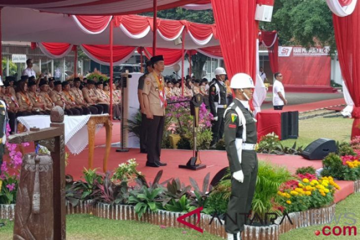Presiden ingin Gerakan Pramuka direvitalisasi