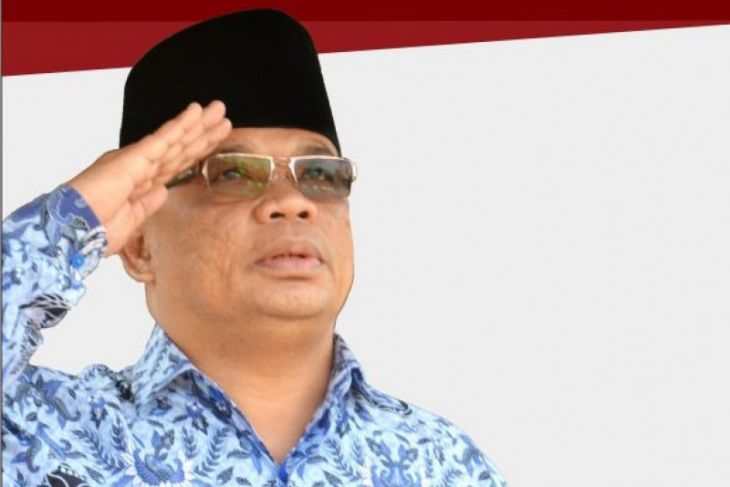 Rektor Unja bacakan amanat Menristekdikti pada HUT Kemerdekaan