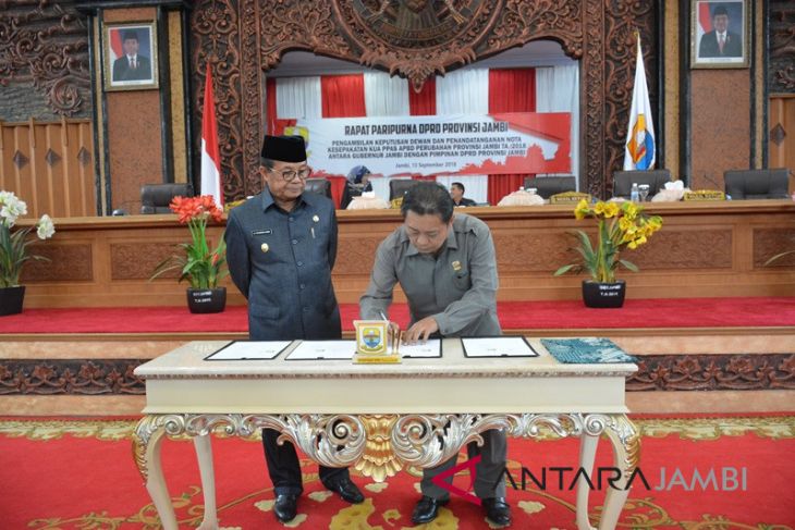 DPRD setujui KUA-PPAS perubahan APBD 2018