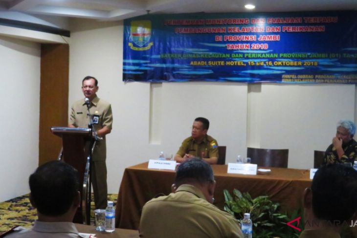 Pemprov Jambi evaluasi pembangunan kelautan dan perikanan