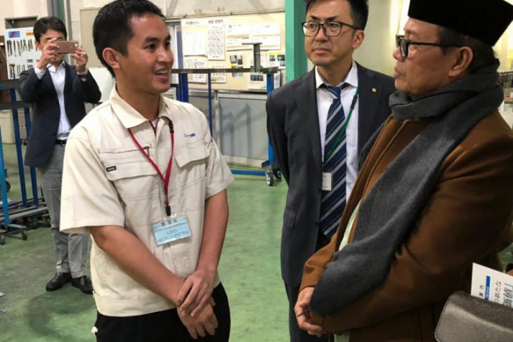 Fachrori sambangi peserta magang Jambi di Jepang
