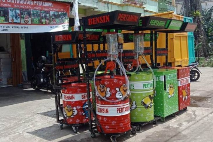 Tampilan baru pompa
