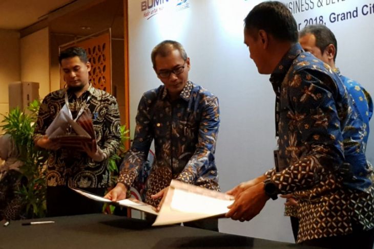 LKBN Antara teken kerja sama tiga BUMN