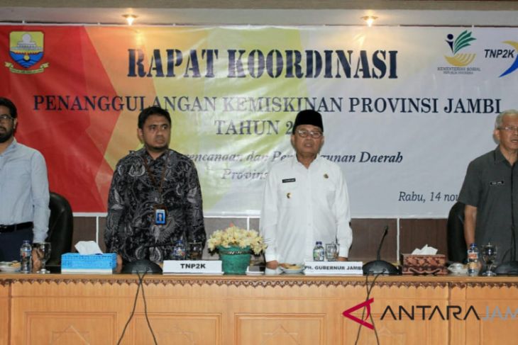 Pemprov Jambi targetkan penurunan angka kemiskinan 7,40 persen