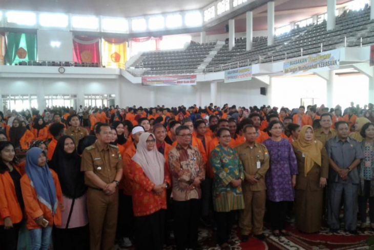 Mahasiswa Unja asal Papua senang dikunjungi Menteri Yohana