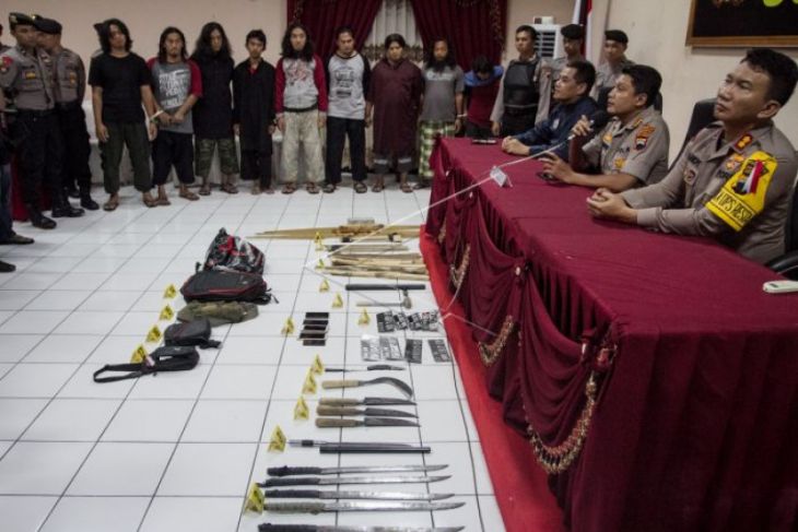 Sepuluh orang ditangkap terkait penyerangan rutan Solo