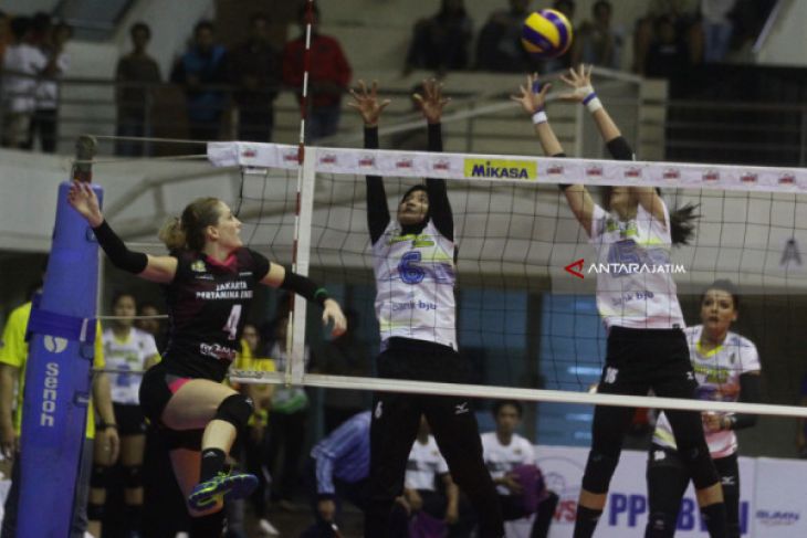 Penantian Dua Tahun, Jakarta Pertamina Energi Jawara Proliga
