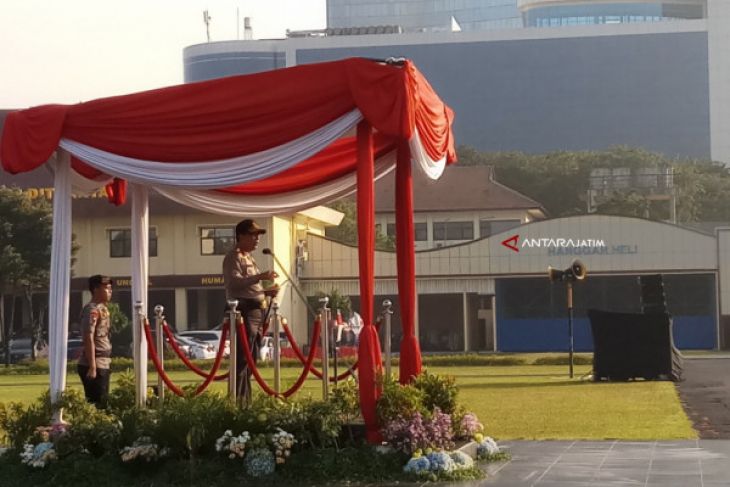 Personel Polda Jatim Digeser Bantu Amankan Pilkada 2018