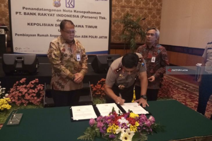 Polda Jatim-BRI Jalin Kerja Sama Bangun Perumahan Polri