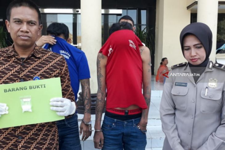 Polisi Ringkus Pengedar Narkoba asal Mojokerto