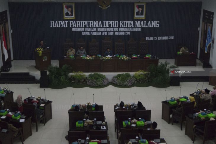 Wali Kota Malang Ajukan RAPBD-P 2018