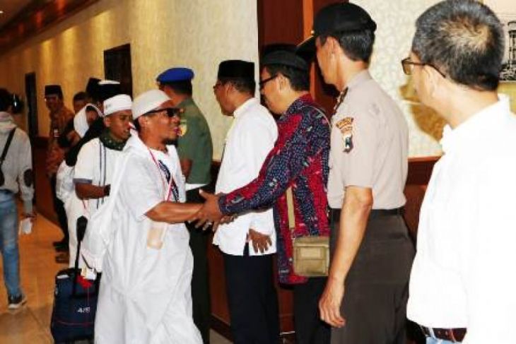 Jamaah Haji Kota Probolinggo Tiba di Kantor Wali Kota Probolinggo