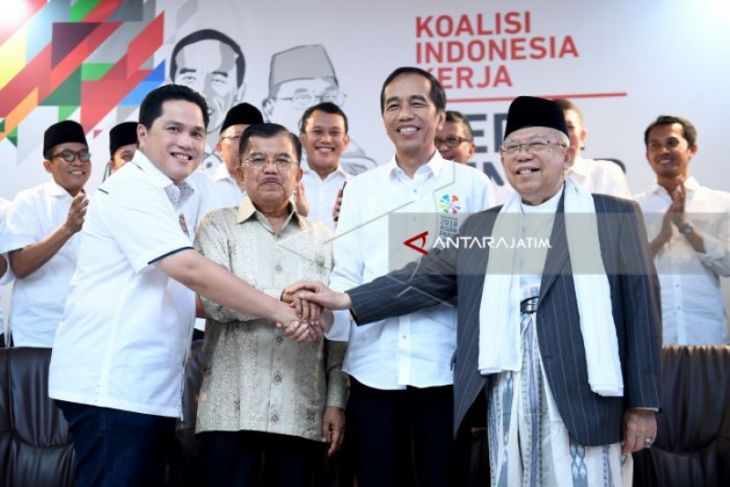 Relawan TKN Jokowi di Jatim Perpaduan Nasional-Islam