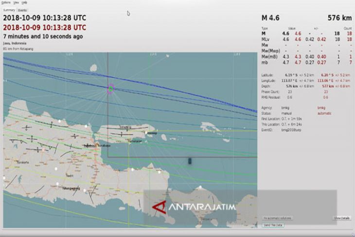 BPBD Benarkan Gempa Bumi Terjadi di Bangkalan