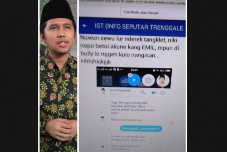 Emil Laporkan Pencatutan Namanya di Medsos Untuk Galang Bantuan