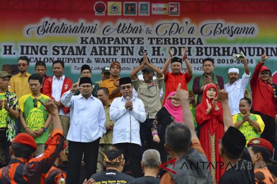 Kampanye terbuka Pilkada Ciamis