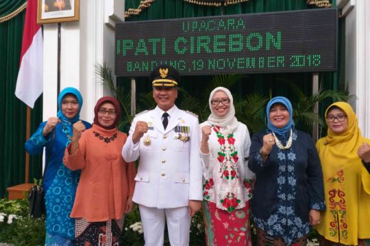 Dicky Saromi dilantik jadi Pj Bupati Cirebon