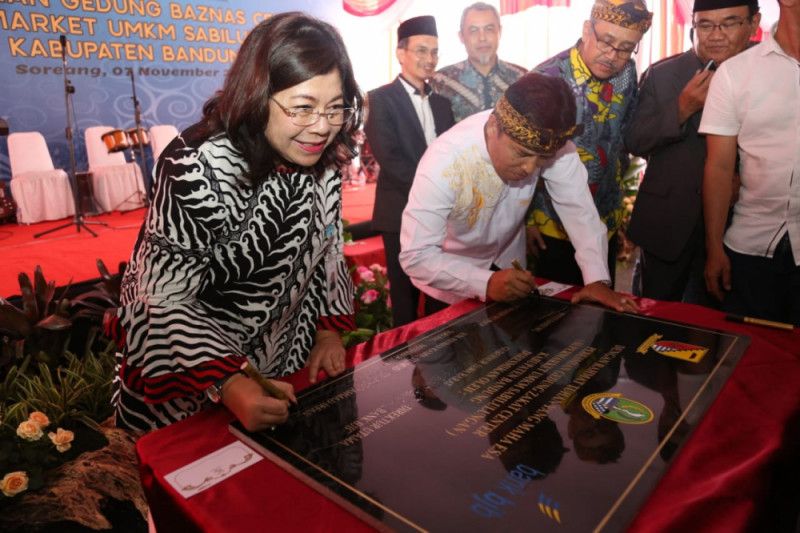 Bank BJB bantu pembangunan gedung Baznas Center Kabupaten Bandung