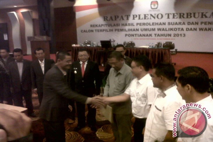 KPU Tetapkan Sutarmidji-Edi Pemenang Pilkada Pontianak