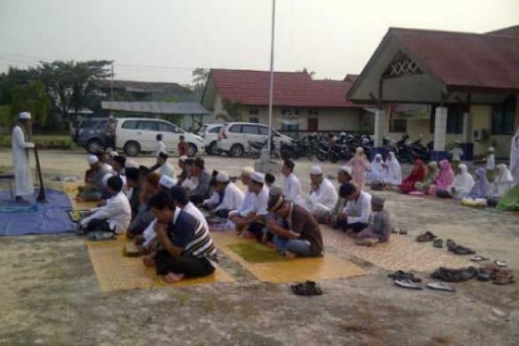 Muhammadiyah Landak Shalat Idul Adha di Halaman Kemenag 