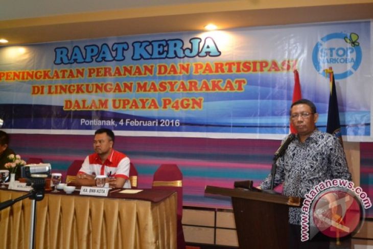 Pemkot Pontianak Ajak Masyarakat Cegah Peredaran Narkoba 